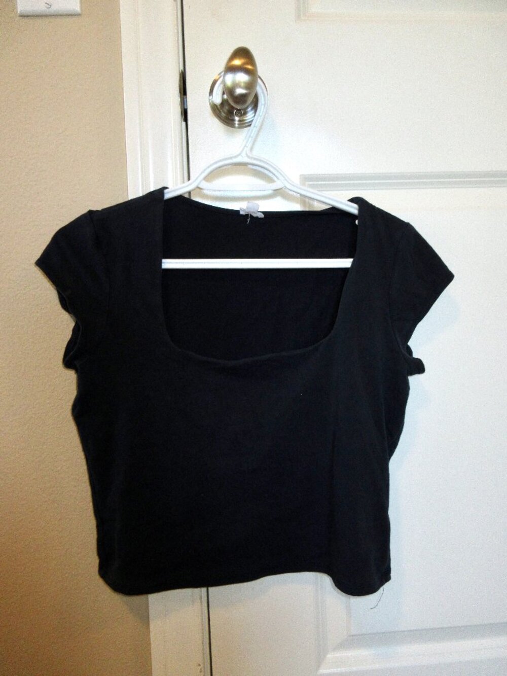 Garage 'Portia Square Neckline T Shirt'